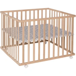 Geuther Kinderbox Leela 94 X 102,5 Cm Natuurlijke Kleine Monsters -Winkel Voor Kinderproducten geuther kinderbox leela 94 x 102 5 cm natuurlijke kleine monsters a257892 1