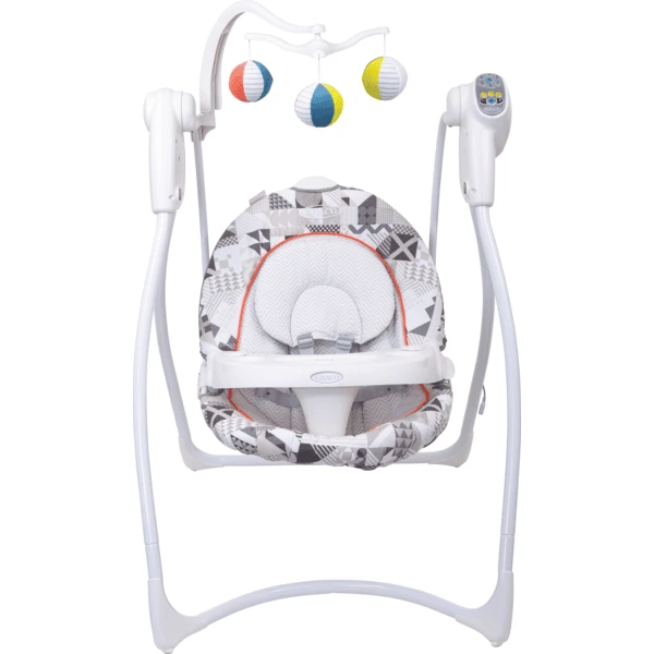 Graco Wipstoel Lovin Hug Patchwork Grey 5 Graco Wipstoel Lovin Hug Patchwork Grey - Afbeelding 3