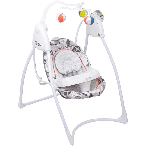 Graco Wipstoel Lovin Hug Patchwork Grey 3 Graco Wipstoel Lovin Hug Patchwork Grey