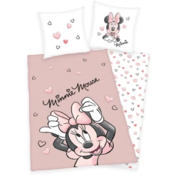 HERDING Beddengoed Minnie Mouse 135 X 200 Cm -Winkel Voor Kinderproducten herding beddengoed minnie mouse 135 x 200 cm a325081 2