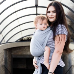 Hoppediz Ultralight Draagdoek Hamburg Grafiet (5,40 M) -Winkel Voor Kinderproducten hoppediz ultralight draagdoek hamburg grafiet 5 40 m a227809 3