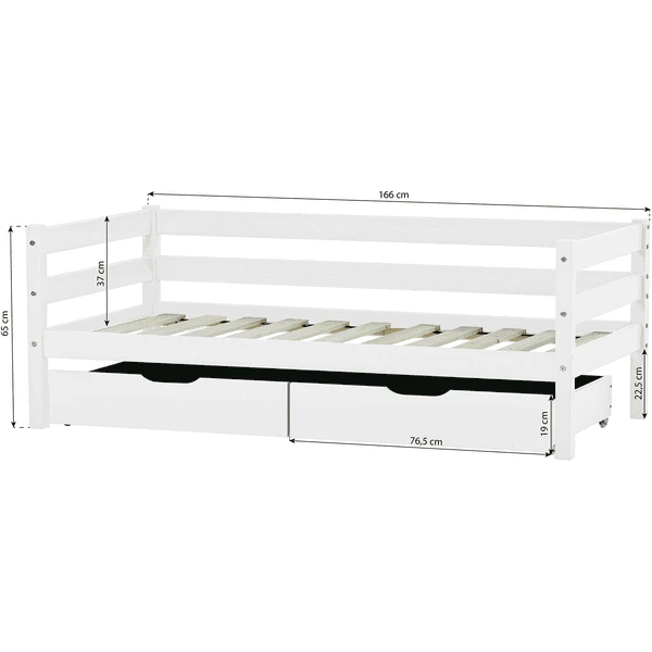 Hoppekids Junior Bed Ida-Marie Duifgrijs 70 X 160 Cm 7 Hoppekids Junior Bed Ida-Marie Duifgrijs 70 X 160 Cm - Afbeelding 5