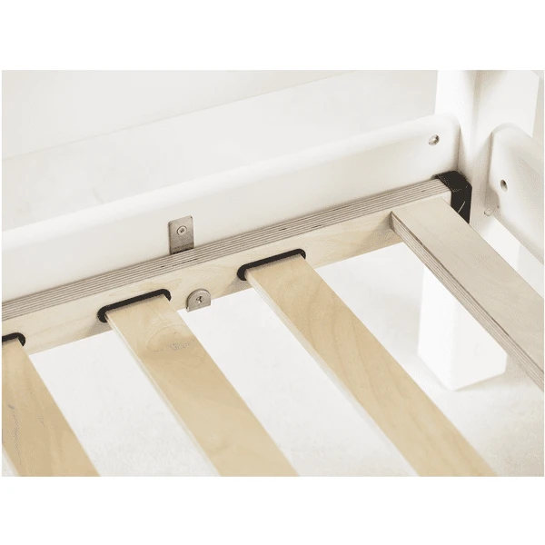 Hoppekids Maja Deluxe Slaapbank 90 X 200 Cm Lattenbodem Wit 2 Lage Bedranden 7 Hoppekids Maja Deluxe Slaapbank 90 X 200 Cm Lattenbodem Wit 2 Lage Bedranden - Afbeelding 5