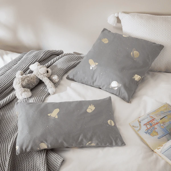 Howa Kussensloop Set Van 2 " Space " 4 Howa Kussensloop Set Van 2 " Space " - Afbeelding 2