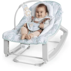 Ingenuity Keep Cozy™ Grow With Me Rocking Stoel - Spruce™ 11 Ingenuity Keep Cozy™ Grow With Me Rocking Stoel - Spruce™ -Winkel Voor Kinderproducten ingenuity keep cozy grow with me rocking stoel spruce a319550 4