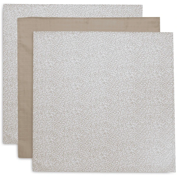 Jollein 3 Pack Burp Cloth Hydrophill 70x70 Cm Gestippeld 7 Jollein 3 Pack Burp Cloth Hydrophill 70x70 Cm Gestippeld - Afbeelding 5