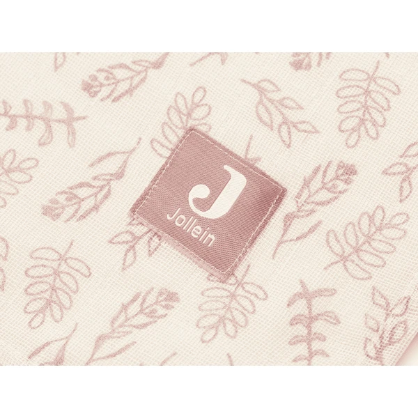 Jollein Gaasluiers 2-pack Meadow Rozenhout 115 X 115 Cm 6 Jollein Gaasluiers 2-pack Meadow Rozenhout 115 X 115 Cm - Afbeelding 4