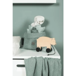 Jollein Gebreide Deken River Gebreide As Green 100 X 150 Cm -Winkel Voor Kinderproducten jollein gebreide deken river gebreide as green 100 x 150 cm a282931 2