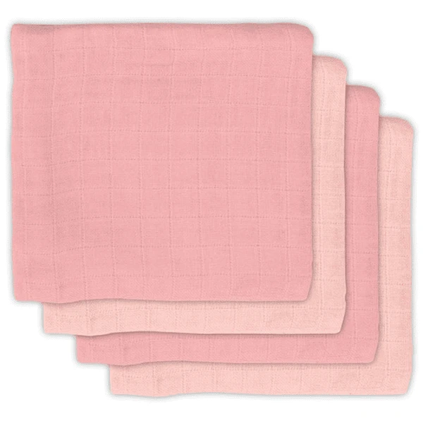 Jollein Hydrofiele Doek Bamboe 4 Stuks Pale Pink 70x70cm 3 Jollein Hydrofiele Doek Bamboe 4 Stuks Pale Pink 70x70cm