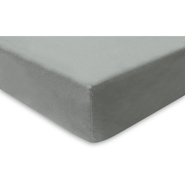 Jollein Jersey Hoeslaken 70x140cm/75x150cm Ash Green 5 Jollein Jersey Hoeslaken 70x140cm/75x150cm Ash Green - Afbeelding 3