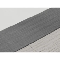 Jollein Wieg Bedlaken 75x100 Cm - Gerimpeld - Storm Grey -Winkel Voor Kinderproducten jollein wieg bedlaken 75x100 cm gerimpeld storm grey a325159 4