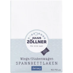 JULIUS ZÖLLNER Hoeslaken Jersey Voor Wieg Wit -Winkel Voor Kinderproducten julius zoellner hoeslaken jersey voor wieg wit a101826 4