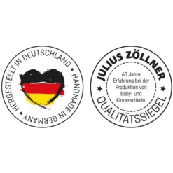 JULIUS ZÖLLNER Knuffeldoekje Grijs 70 X 100 Cm -Winkel Voor Kinderproducten julius zoellner knuffeldoekje grijs 70 x 100 cm a302631 1