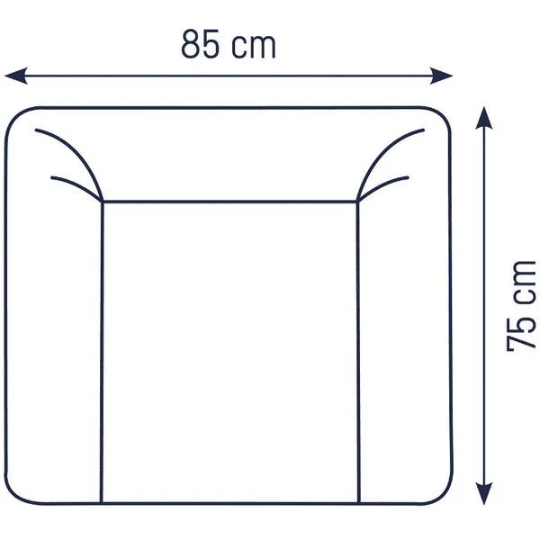 JULIUS ZÖLLNER Verwisselmat Softy Rosalie 85 X 75 Cm 7 JULIUS ZÖLLNER Verwisselmat Softy Rosalie 85 X 75 Cm - Afbeelding 5