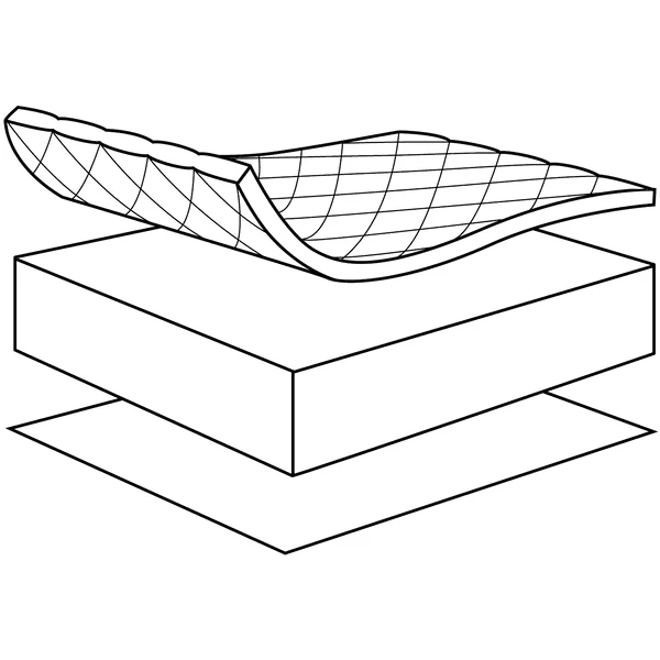 JULIUS ZÖLLNER Wiegmatras Allegro 37 X 70 Cm 4 JULIUS ZÖLLNER Wiegmatras Allegro 37 X 70 Cm - Afbeelding 2