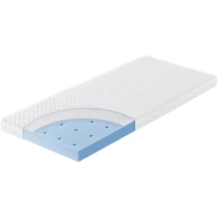 JULIUS ZÖLLNER Wiegmatras Flow Lite Duo Soft 90 X 40cm -Winkel Voor Kinderproducten julius zoellner wiegmatras flow lite duo soft 90 x 40cm a386688 4