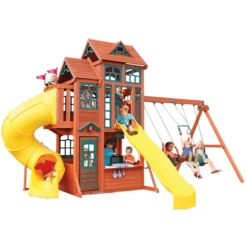 Kidkraft® Canyon Ridge Klimrek / Schommelset -Winkel Voor Kinderproducten kidkraft canyon ridge klimrek schommelset a265868 1