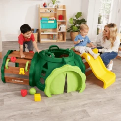 Kidkraft® Hideout Hollow Tunnel Klimmer -Winkel Voor Kinderproducten kidkraft hideout hollow tunnel klimmer a342497 4