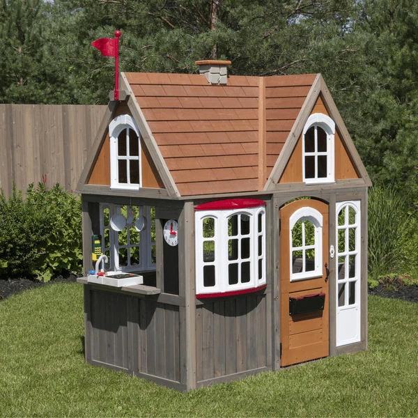 Kidkraft® Tuinspeelhuis Greystone Cottage 4 Kidkraft® Tuinspeelhuis Greystone Cottage - Afbeelding 2