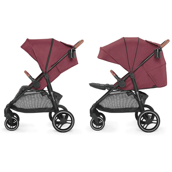 Kinderkraft Kinderwagen Grande 2020 Burgundy 5 Kinderkraft Kinderwagen Grande 2020 Burgundy - Afbeelding 3