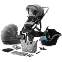 Kinderkraft Kinderwagen Prime 2020 3 In 1 Grey