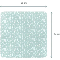 Kindsgard Spuugdoeken Handklad 4-pack Mint -Winkel Voor Kinderproducten kindsgard spuugdoeken handklad 4 pack mint a337844 2