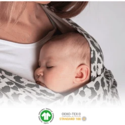 KOALA BABY CARE ® Draagdoek Cuddle Deel 2 - Luipaard -Winkel Voor Kinderproducten koala baby care draagdoek cuddle deel 2 luipaard a408325 3