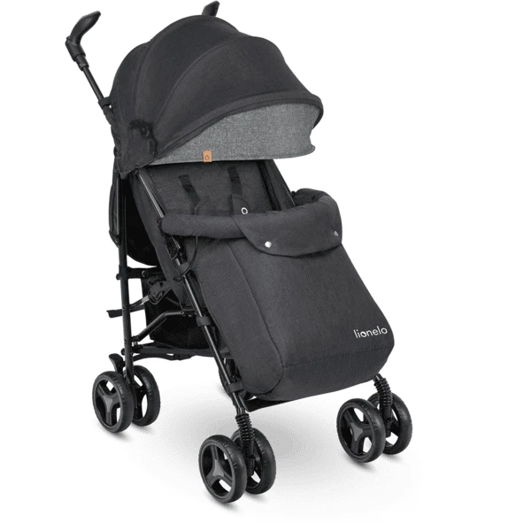 Lionelo Buggy Irma Black 5 Lionelo Buggy Irma Black - Afbeelding 3