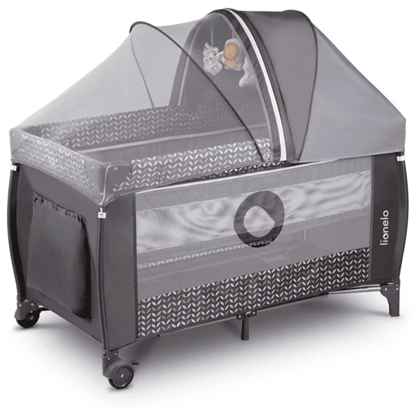 Lionelo Reisbed Sven Plus Grey Scandi 4 Lionelo Reisbed Sven Plus Grey Scandi - Afbeelding 2