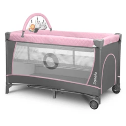 Lionelo Reisbedje Flower Flamingo -Winkel Voor Kinderproducten lionelo reisbedje flower flamingo a308758 2