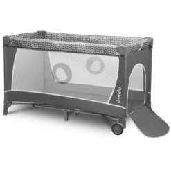 Lionelo Reisbedje Flower Grijs Scandi -Winkel Voor Kinderproducten lionelo reisbedje flower grijs scandi a308756 3