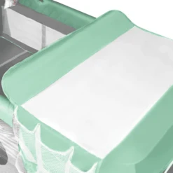 Lionelo Travel Cot Flower Turquoise -Winkel Voor Kinderproducten lionelo travel cot flower turquoise a308757 4