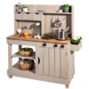 MUDDY BUDDY Buitenspeelkeuken "Explorer" Warm Grijs 1 MUDDY BUDDY Buitenspeelkeuken "Explorer" Warm Grijs -Winkel Voor Kinderproducten muddy buddy buitenspeelkeuken explorer warm grijs a412340