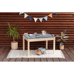 MUDDY BUDDY Speeltafel Voor Buiten "Race Runner " Naturel Lavagrijs -Winkel Voor Kinderproducten muddy buddy speeltafel voor buiten race runner naturel lavagrijs a412717 3