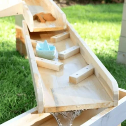 MUDDY BUDDY Waterbaan "Aqua Traveller" Naturel-wolkengrijs-petrol -Winkel Voor Kinderproducten muddy buddy waterbaan aqua traveller naturel wolkengrijs petrol a412418 3