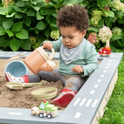 MUDDY BUDDY Zandbak "Beach Rebel" Naturel Lavagrijs 10 MUDDY BUDDY Zandbak "Beach Rebel" Naturel Lavagrijs -Winkel Voor Kinderproducten muddy buddy zandbak beach rebel naturel lavagrijs a412354 3
