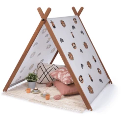 MUDDY BUDDY Zandbak Met Tent "Safari Seeker" Cacaobruin 10 MUDDY BUDDY Zandbak Met Tent "Safari Seeker" Cacaobruin -Winkel Voor Kinderproducten muddy buddy zandbak met tent safari seeker cacaobruin a412549 3