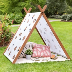 MUDDY BUDDY Zandbak Met Tent "Safari Seeker" Cacaobruin 11 MUDDY BUDDY Zandbak Met Tent "Safari Seeker" Cacaobruin -Winkel Voor Kinderproducten muddy buddy zandbak met tent safari seeker cacaobruin a412549 4