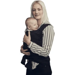 Najell Voorgevormde Draagdoek Charcoal Black 8 Najell Voorgevormde Draagdoek Charcoal Black -Winkel Voor Kinderproducten najell voorgevormde draagdoek charcoal black a310752 1