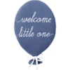 Nordic Coast Company Sierkussen Ballon " Welcome Little One" Blauw