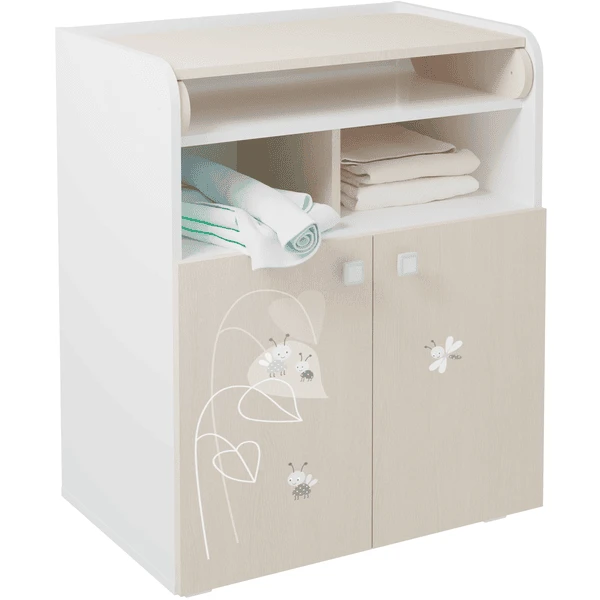 Polini Kids Commode French Amis 1270 Wit-naturel 4 Polini Kids Commode French Amis 1270 Wit-naturel - Afbeelding 2