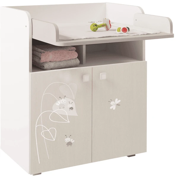 Polini Kids Commode French Amis 1270 Wit-naturel 3 Polini Kids Commode French Amis 1270 Wit-naturel