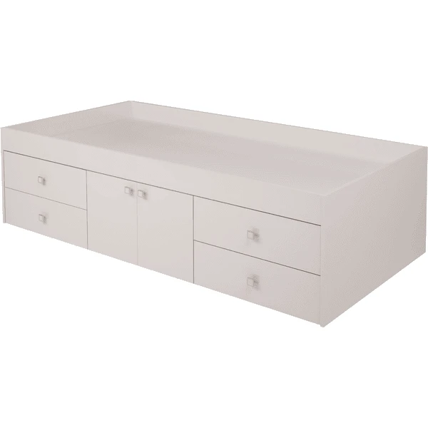 Polini Kids Jeugdbed Simple 3100 Wit 3 Polini Kids Jeugdbed Simple 3100 Wit