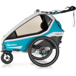 Qeridoo® Fietskar Kidgoo1 Sport Petrol -Winkel Voor Kinderproducten qeridoo fietskar kidgoo1 sport petrol a286700 2