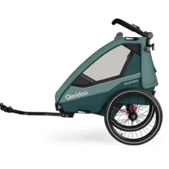 Qeridoo ® Sportrex2 Kinderfietskar Limited Edition Mineral Blue -Winkel Voor Kinderproducten qeridoo sportrex2 kinderfietskar limited edition mineral blue a337815 1