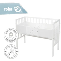 Roba Co-sleeper 2in1 Wit -Winkel Voor Kinderproducten roba co sleeper 2in1 wit a308690 2