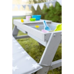 Roba Kinder Picknicktafel Met Speelbak Outdoor Deluxe -Winkel Voor Kinderproducten roba kinder picknicktafel met speelbak outdoor deluxe a275674 2