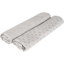 Roba Puck- En Verzorgingshanddoekenset Van 2 Lil Planet Grey 120 X 120 Cm -Winkel Voor Kinderproducten roba puck en verzorgingshanddoekenset van 2 lil planet grey 120 x 120 cm a292137 3