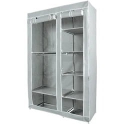 Roba Textielgarderobe XL Little Stars Grijs -Winkel Voor Kinderproducten roba textielgarderobe xl little stars grijs a292948 4