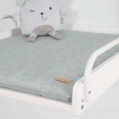 Roba Wandcommode Incl. Aankleedkussen Style Frosty Green Stars -Winkel Voor Kinderproducten roba wandcommode incl aankleedkussen style frosty green stars a315540 4